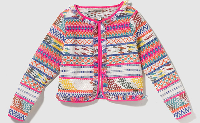 Pepe Jeans. Chaqueta étnica
