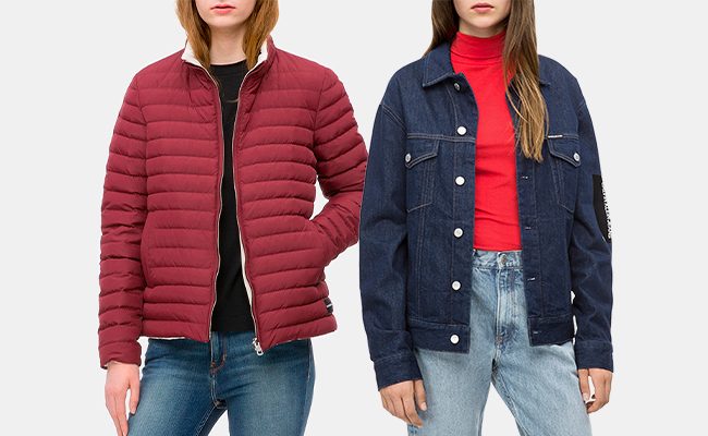 Prendas femeninas de Calvin Klein