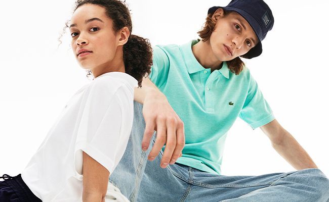 Prendas Lacoste para toda la familia
