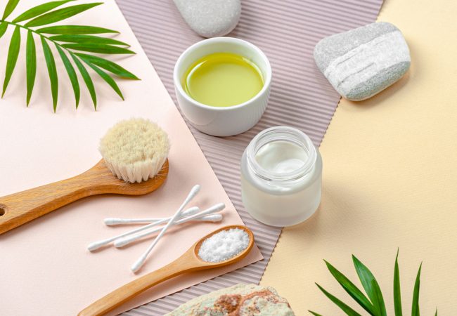 Aceite de oliva para el pelo