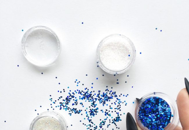 Maquillaje con purpurina o glitter con el que triunfarás