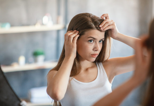 Caída del cabello en mujeres