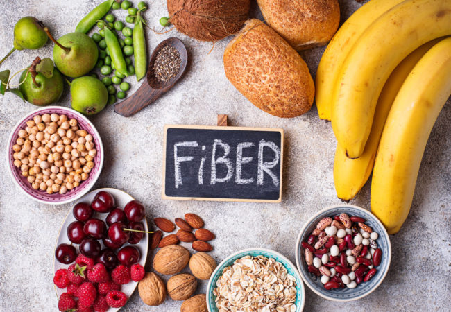 Fibra en la alimentación