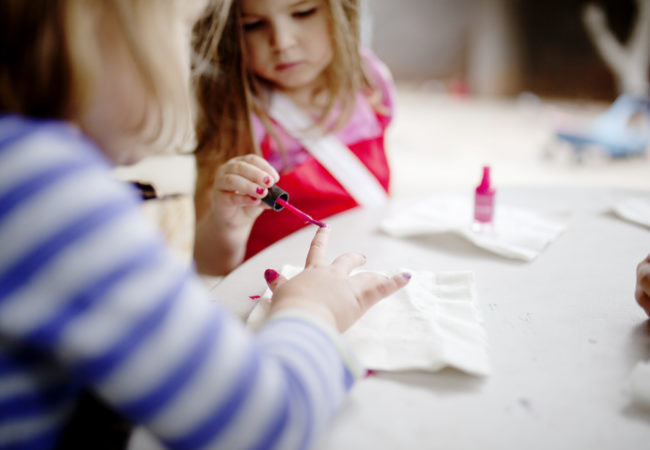 Diseño de uñas para niñas
