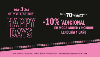 Happy Days de Primeriti: ¡tus imprescindibles al mejor precio!